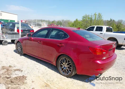 2007 Lexus Is 350 z USA, uszkodzony, nr VIN JTHBE262X75012716